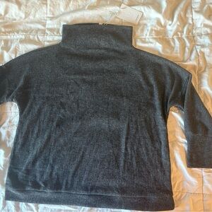 Women’s Gray Turtleneck Sweater